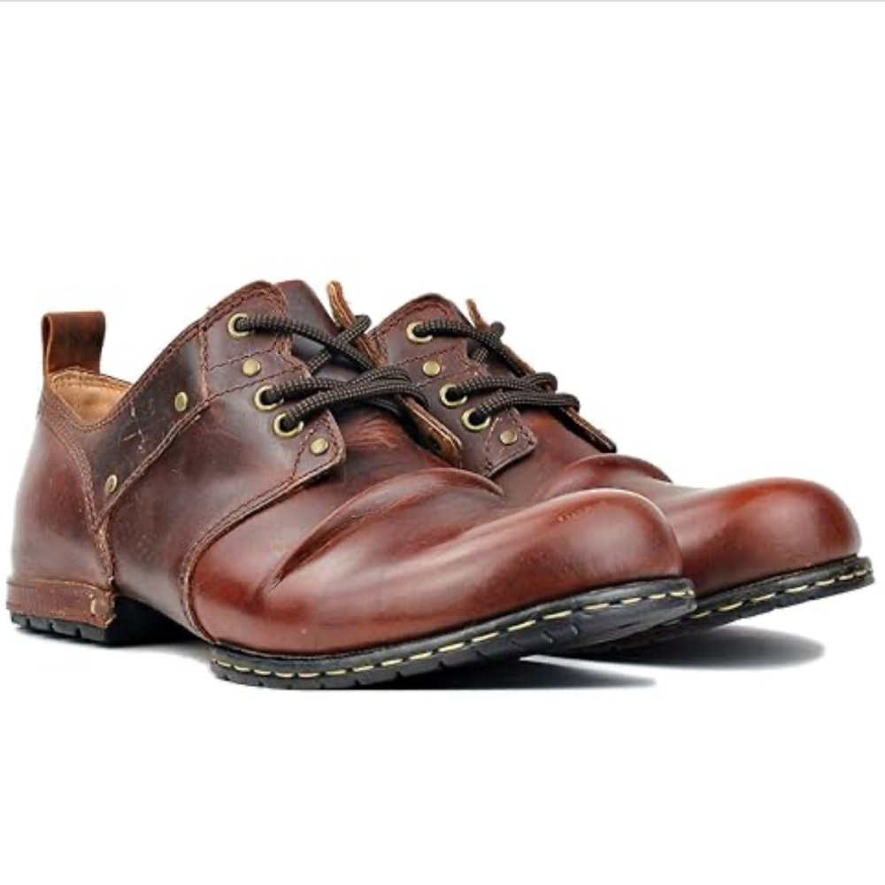 Osstone Retro Brown Leather Oxfords | 11 NWOT
